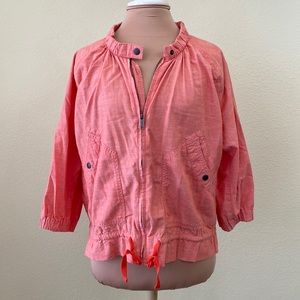 Eddie Bauer Peach Cotton Jacket